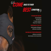 Stresshette Titanium Mask uten ører Svart