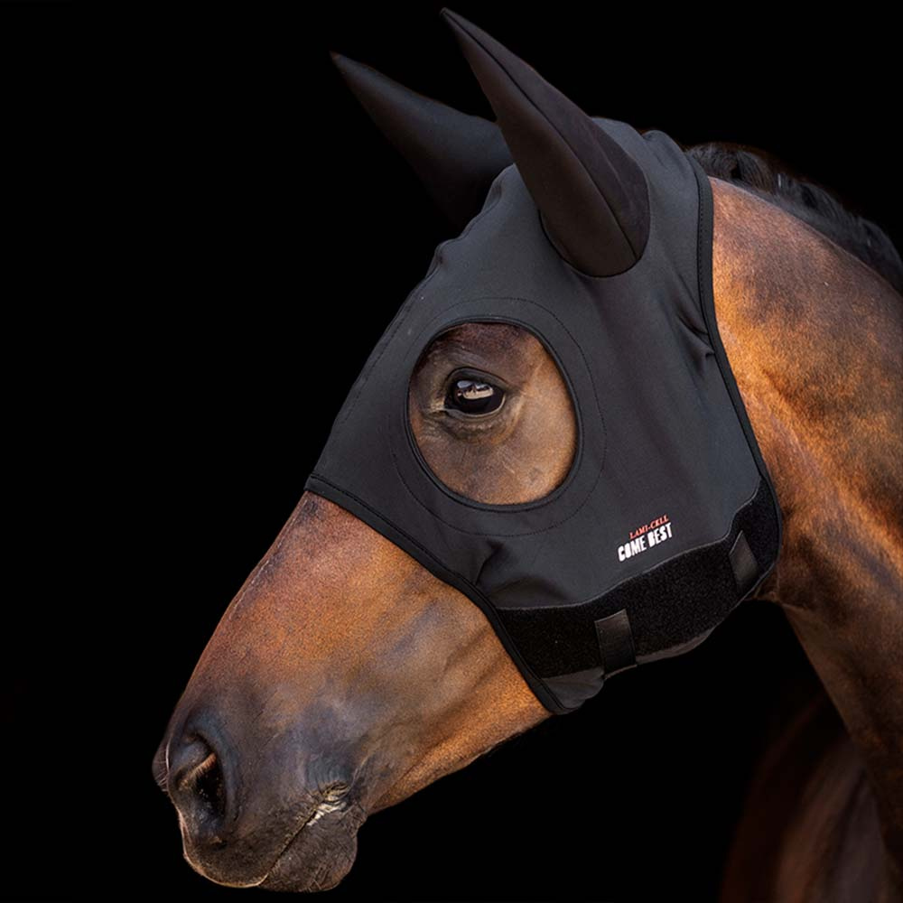 Stresshette Titanium Mask med Soundless Ears Svart