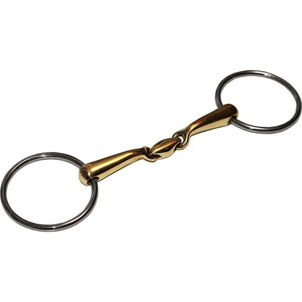 Anatomisk tredelt bitt med løse ringer