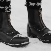 Vinterridesko Jr Veganza Young Winter Paddock Svart Vinterridesko Jr Veganza Young Winter Paddock Svart