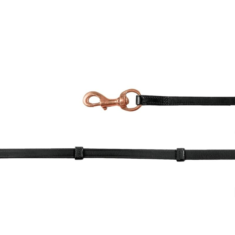 Islandstøyler Snap Hook Svart/Roségull
