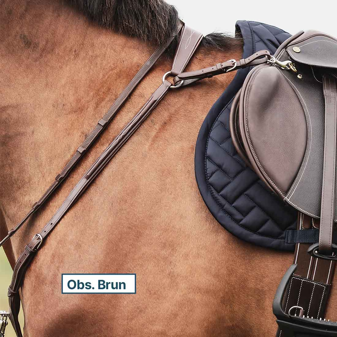 Fortøy med martingal Fazzino Svart