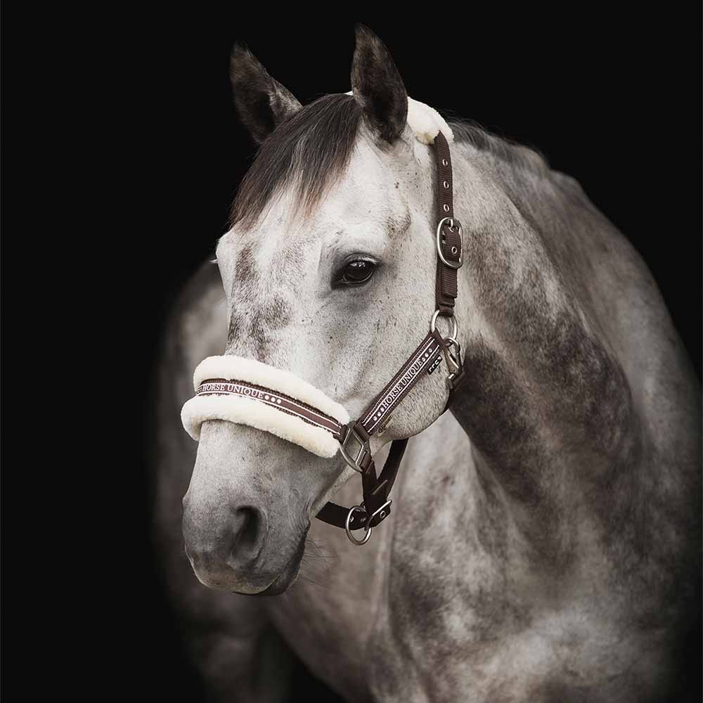 Grime med pels Brun/Natur