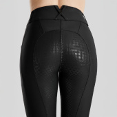 Ridebukse MoZida Refined Crystals Full Grip Svart Ridebukse MoZida Refined Crystals Full Grip Svart