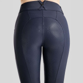 Ridebukse MoZida Refined Crystals Full Grip Marineblå Ridebukse MoZida Refined Crystals Full Grip Marineblå
