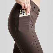Ridebukse MoZida Refined Crystals Full Grip Brun Ridebukse MoZida Refined Crystals Full Grip Brun