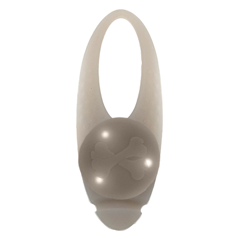 Blinklampe Basic Silikon LED Grå