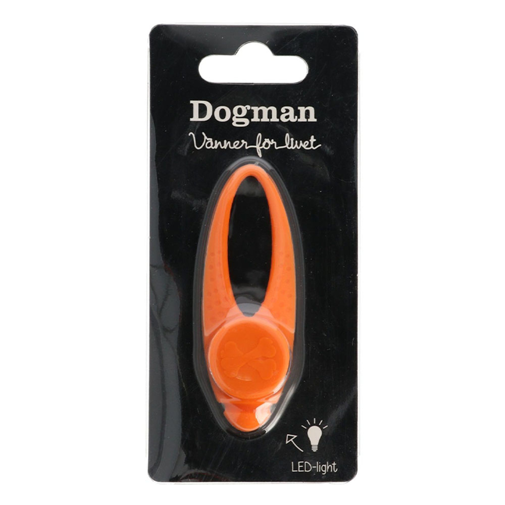 Blinklampe Basic Silikon LED Oransje