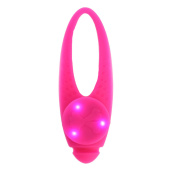 Blinklampe Basic Silikon LED Rosa Blinklampe Basic Silikon LED Rosa