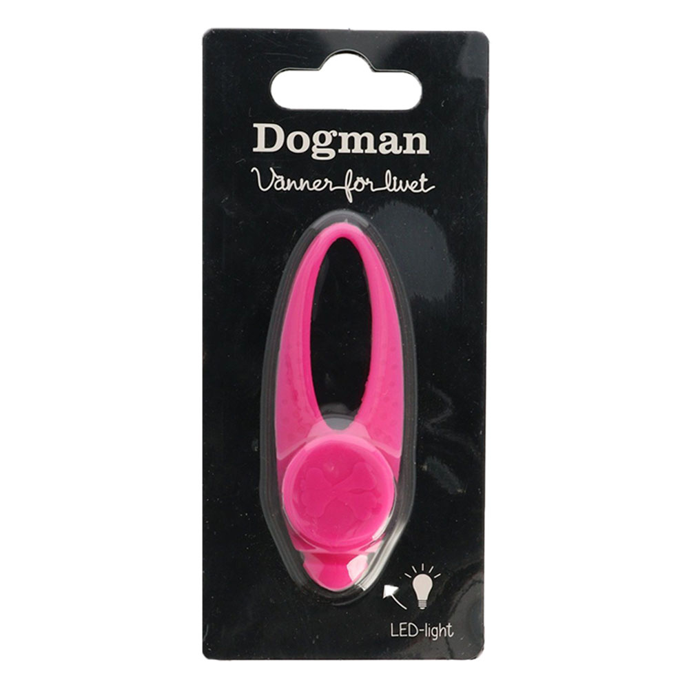 Blinklampe Basic Silikon LED Rosa