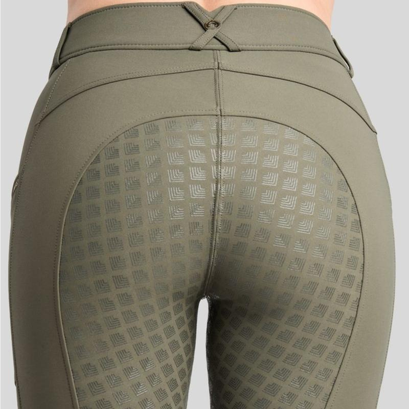 Ridebukse MoVeronica Crystaltape Full Grip Forest Green