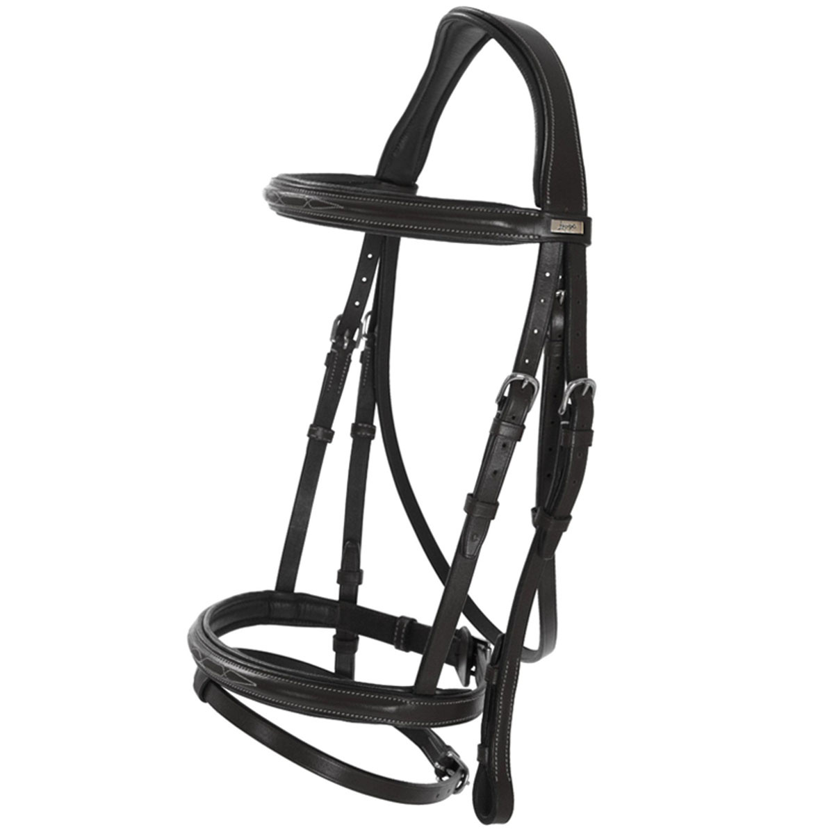 Hodelag Fancy Slim Selected Svart/Sølv