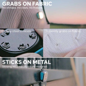 Lampe Light 01 ClipOn Svart Lampe Light 01 ClipOn Svart