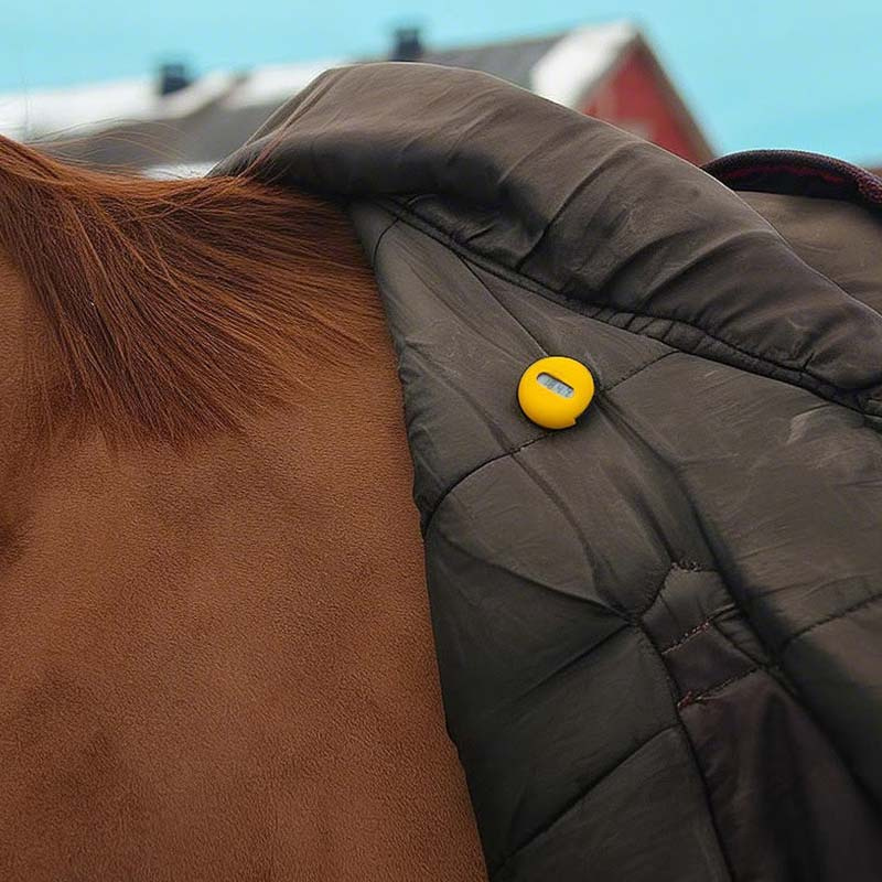 MeoTemp Horse Rug Sensor 2-pack Gul