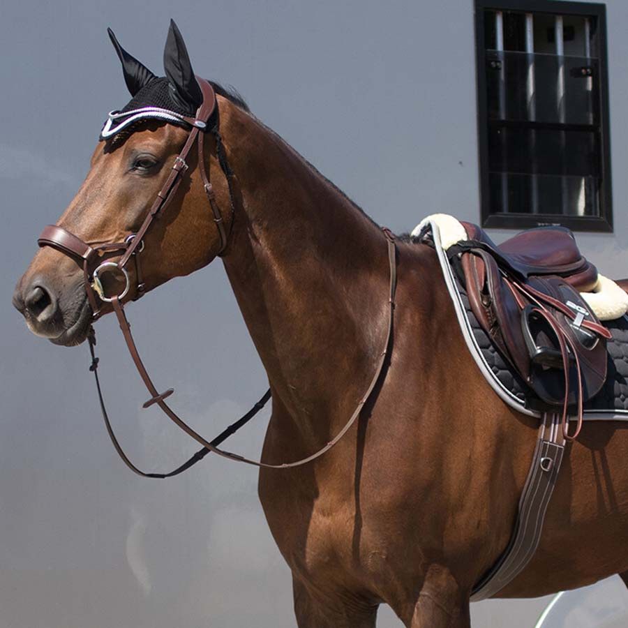 Anatomisk salgjord Luxury Stitching Mørkebrun