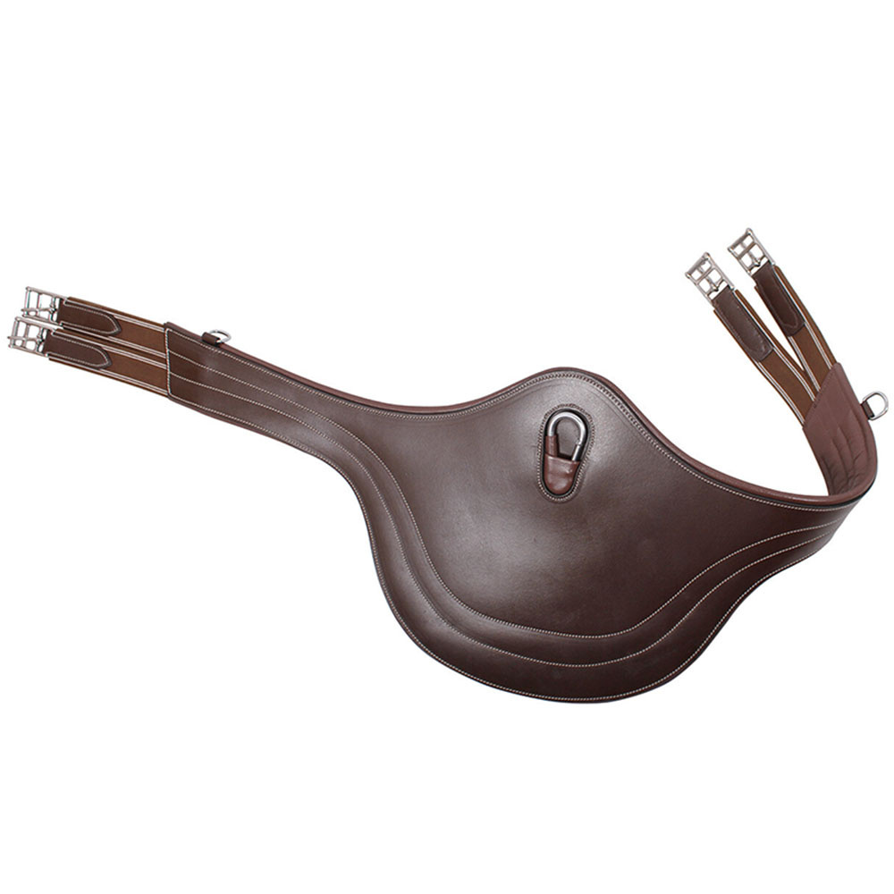 Anatomisk plategjord Luxury Stitching Mørkebrun