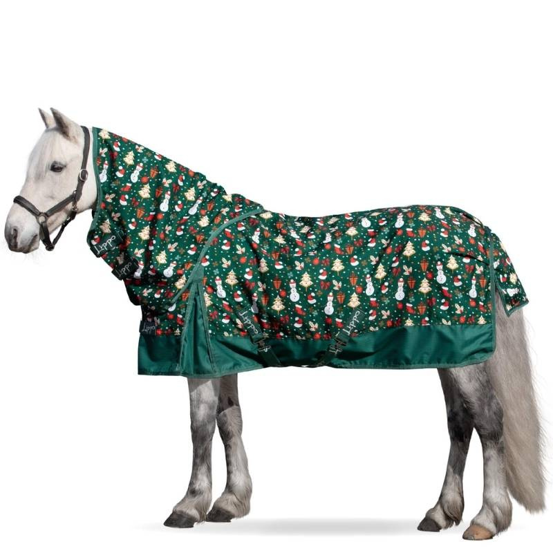 Utedekken Basic Plus Christmas Edition 600D 150g Grønn