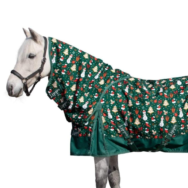 Utedekken Basic Plus Christmas Edition 600D 150g Grønn