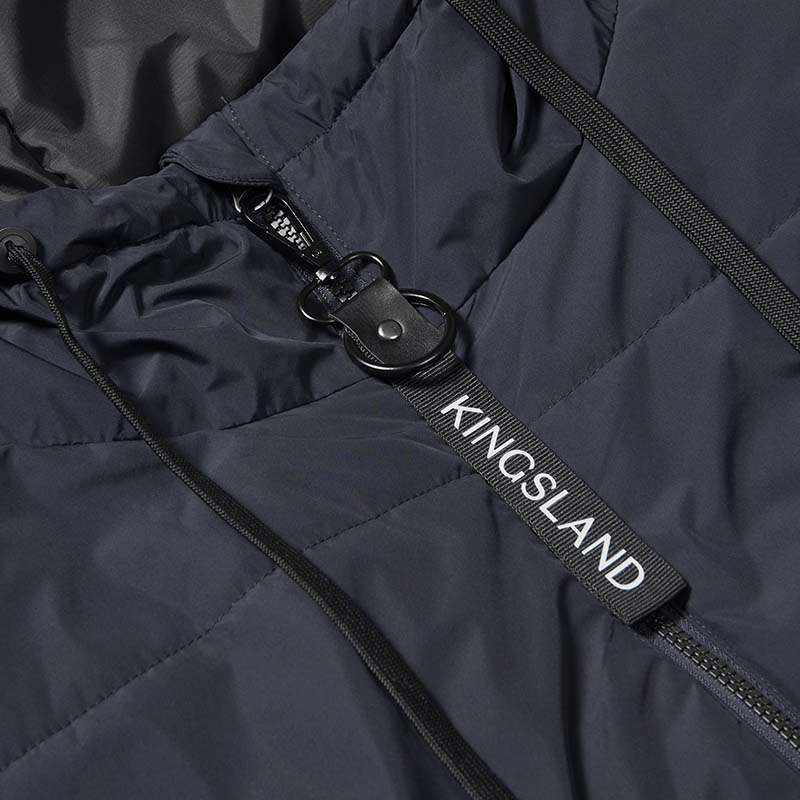 Ridekåpe KLMarley Unisex Overcoat Marineblå