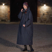 Ridekåpe KLMarley Unisex Overcoat Marineblå Ridekåpe KLMarley Unisex Overcoat Marineblå