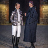 Ridekåpe KLMarley Unisex Overcoat Marineblå Ridekåpe KLMarley Unisex Overcoat Marineblå