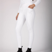 Ridetights KLKristin A Shape Full Grip Hvit Ridetights KLKristin A Shape Full Grip Hvit