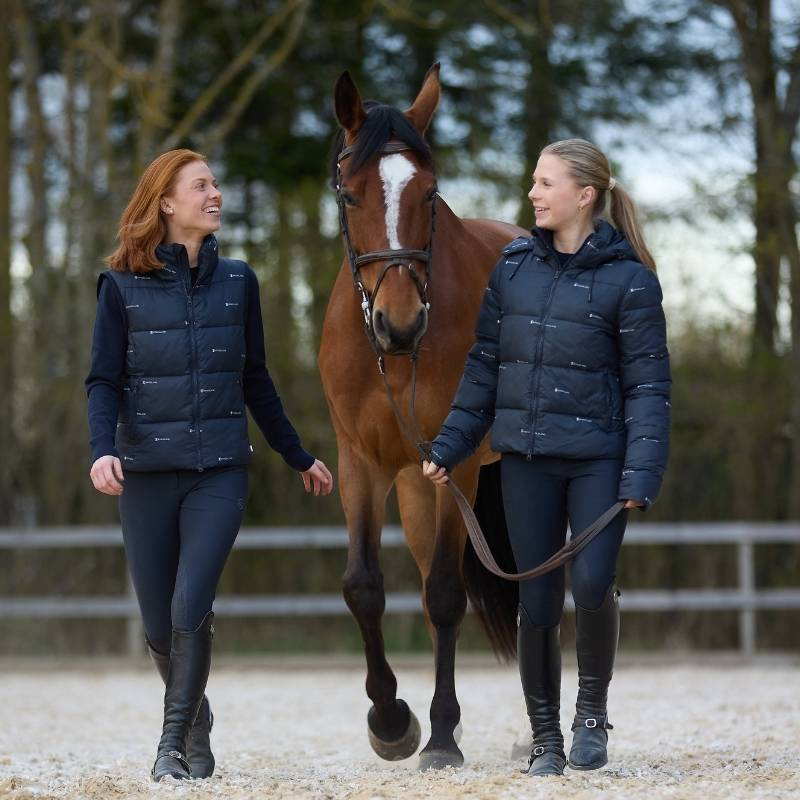 Ridejakke Classic Insulated Marineblå