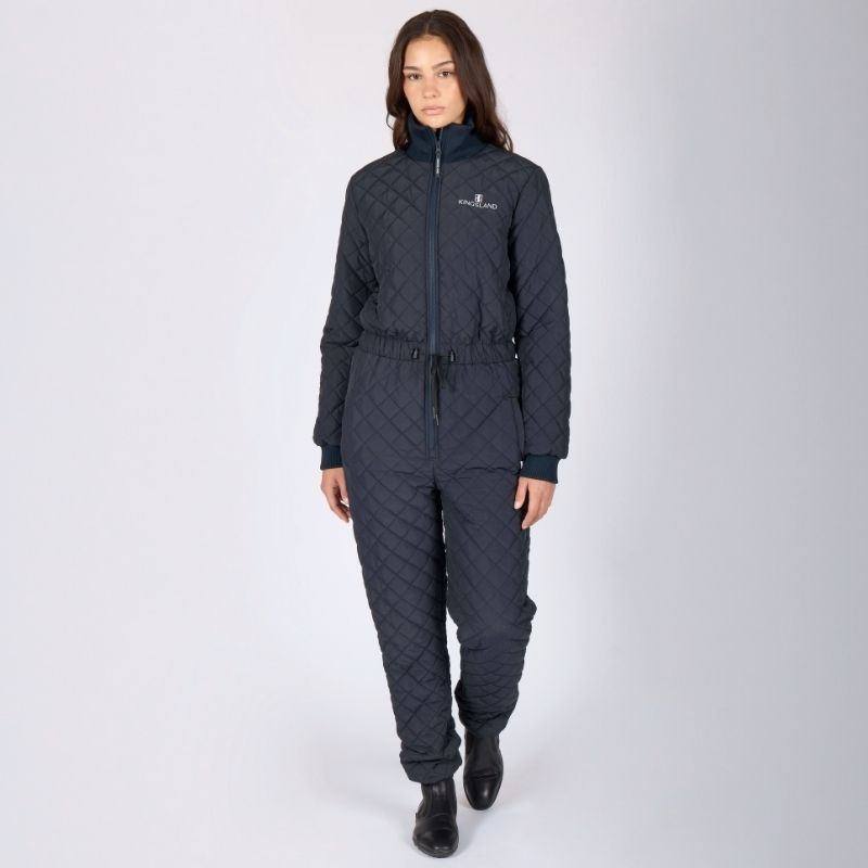 Kjeledress Classic Quilted Marineblå