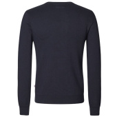 Ridegenser Classic Mens O-Neck Pullover Marineblå Ridegenser Classic Mens O-Neck Pullover Marineblå