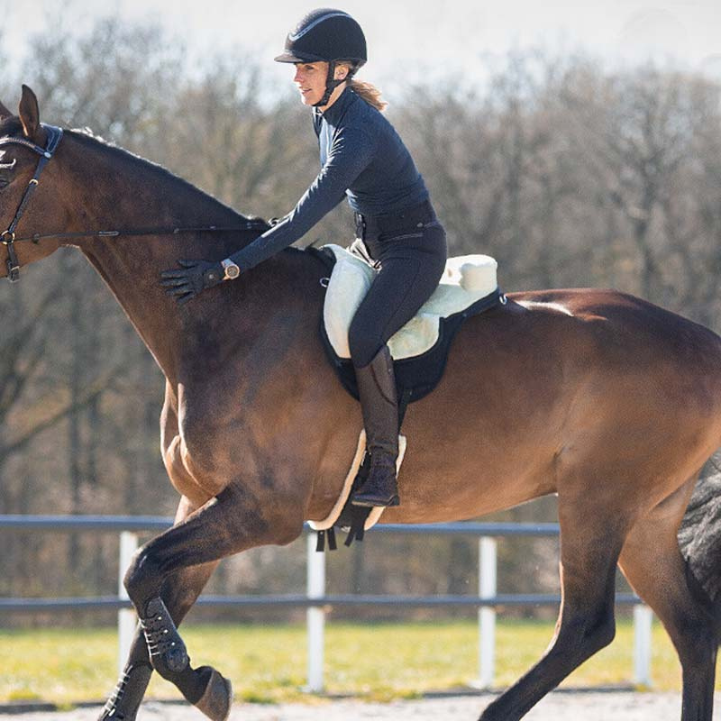 Barbakpad Super Soft Svart/Natur