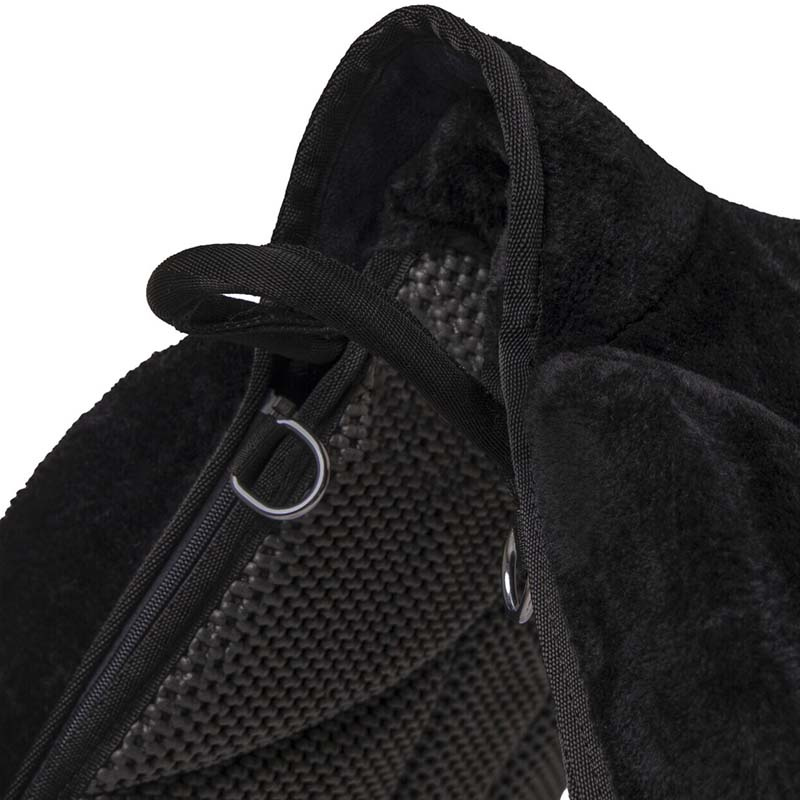 Barbakpad Super Soft Svart/Svart