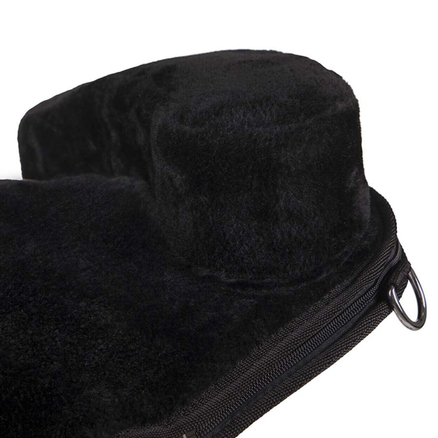 Barbakpad Super Soft Svart/Svart