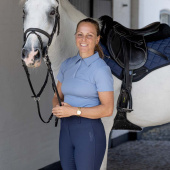 Ridetopp Nash 1/4 Zip Lyseblå Ridetopp Nash 1/4 Zip Lyseblå