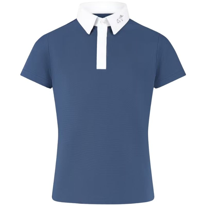 Stevneskjorte Barn/Junior Boy Osaka Short Sleeve Blå