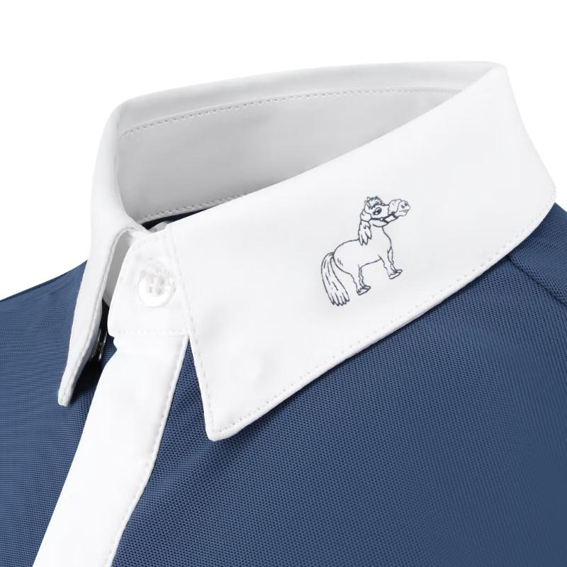 Stevneskjorte Barn/Junior Boy Osaka Short Sleeve Blå