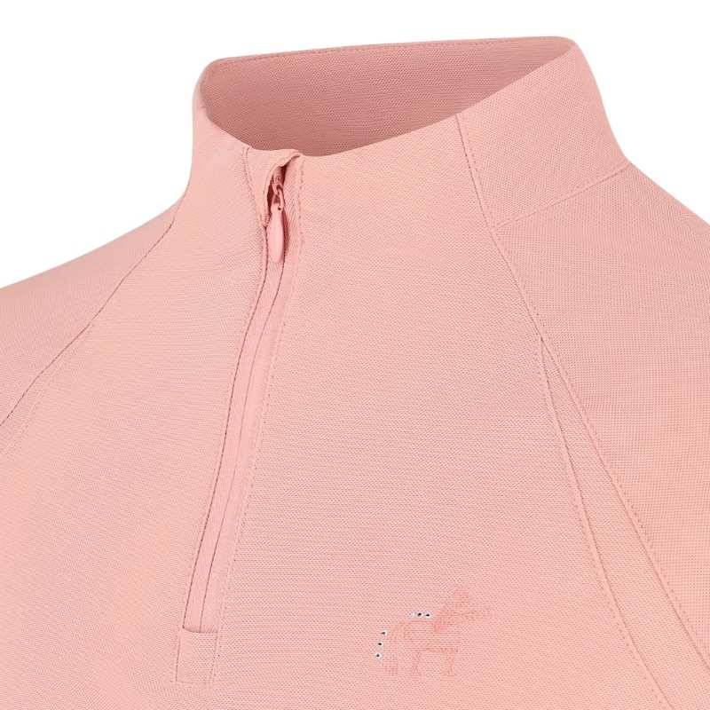 Treningstopp Barn/Junior Girl Madrid Long Sleeve Gammelrosa