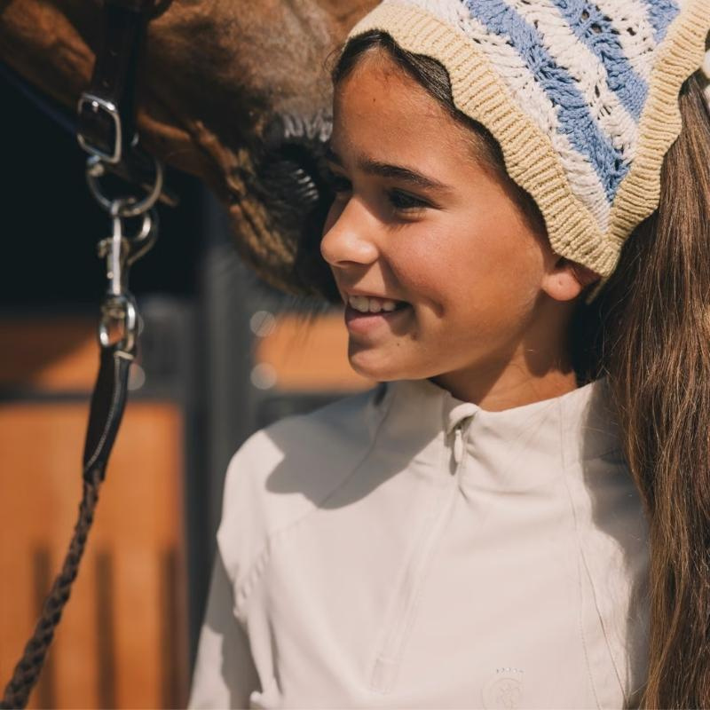 Treningstopp Barn/Junior Girl Madrid Long Sleeve Beige