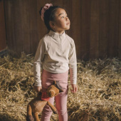 Treningstopp Barn/Junior Girl Madrid Long Sleeve Beige Treningstopp Barn/Junior Girl Madrid Long Sleeve Beige