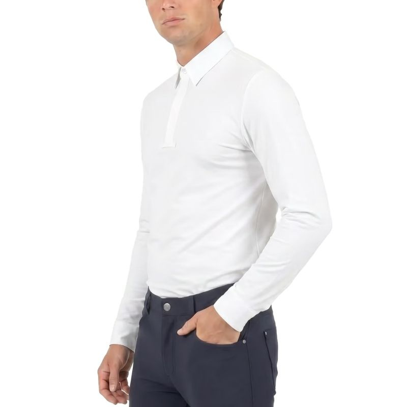 Stevneskjorte Herre Classic Long Sleeve Hvit