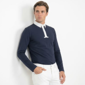 Stevneskjorte Herre Classic Long Sleeve Marineblå Stevneskjorte Herre Classic Long Sleeve Marineblå