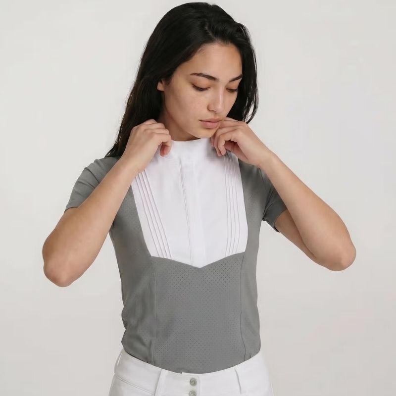 Konkurransetopp Heritage Air Short Sleeve Grå