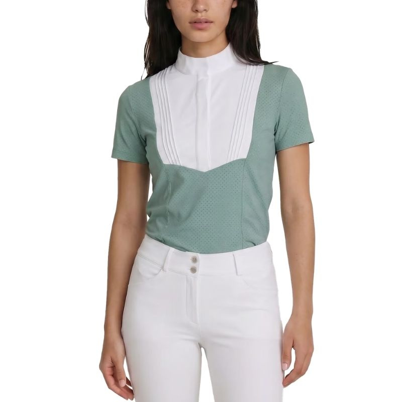 Konkurransetopp Heritage Air Short Sleeve Mintgrønn