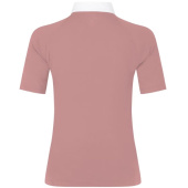 Konkurransetopp Classic Glitter Zipper Short Sleeve Gammelrosa Konkurransetopp Classic Glitter Zipper Short Sleeve Gammelrosa