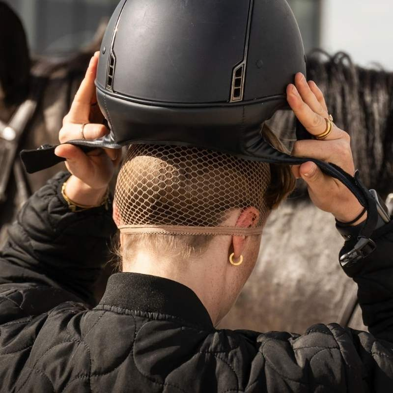 Hårnett Riding Wear 2-pack Lys brun