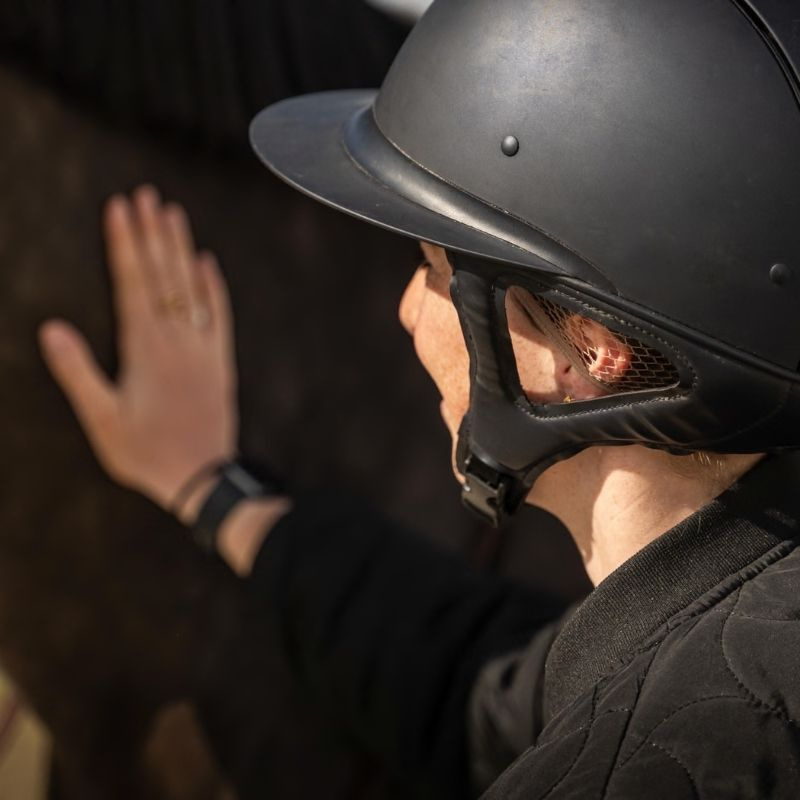 Hårnett Riding Wear 2-pack Lys brun