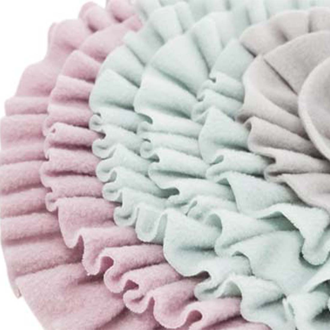 Sniffematte Junior Sniffing Carpet Nivå 1 Grå/Turkis/Rosa
