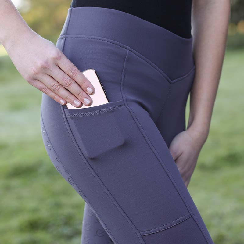 Ridetights ClassicStar Grå