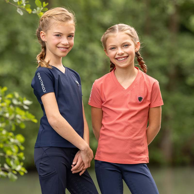 T-skjorte Barn/Junior V Korall