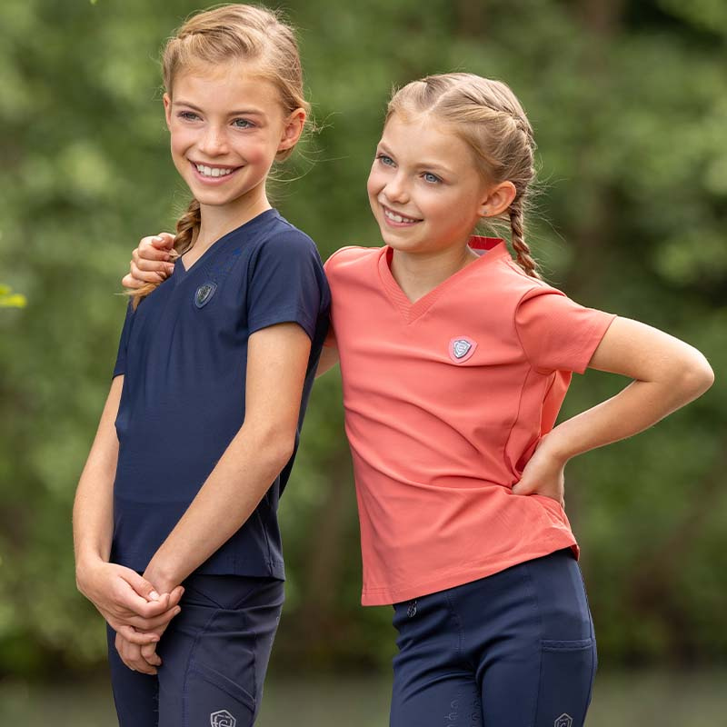 T-skjorte Barn/Junior V Korall