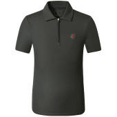 T-skjorte Herr Anniversary 1/2 Zip Grå T-skjorte Herr Anniversary 1/2 Zip Grå